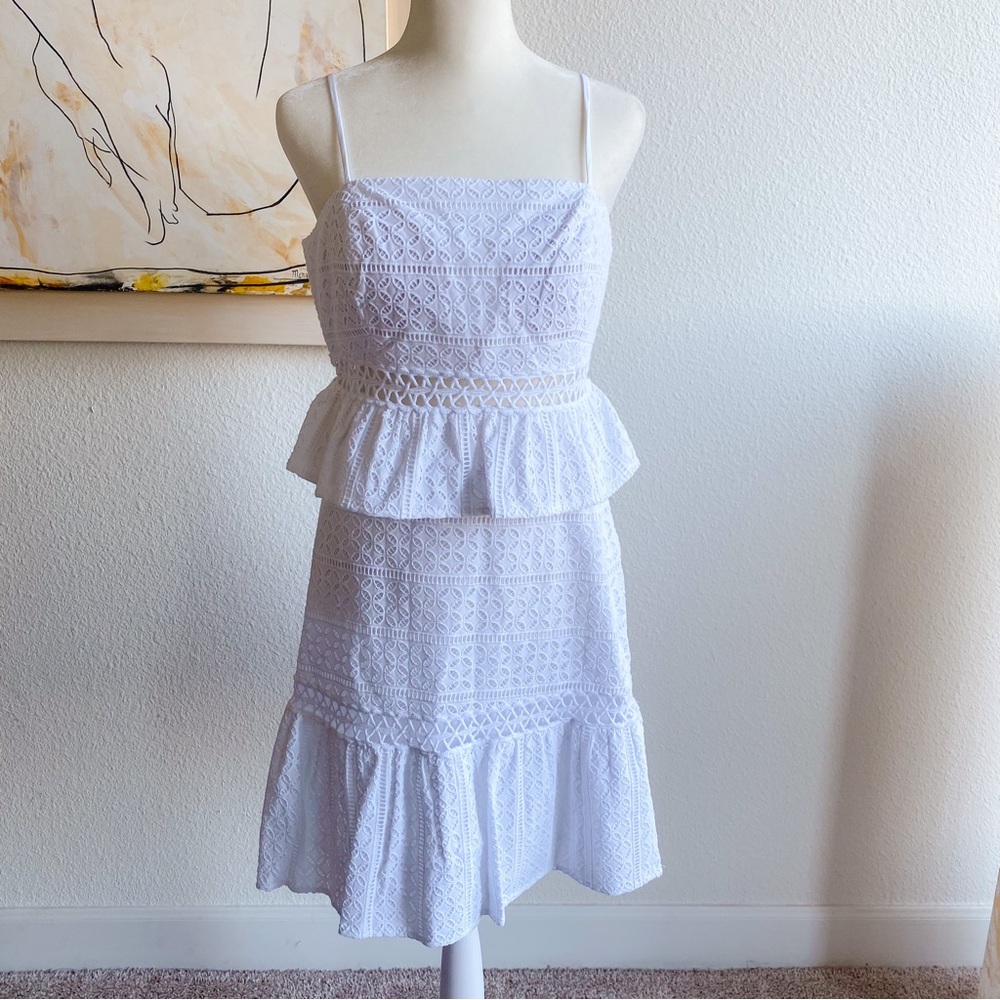 Lilly Pulitzer white 2 piece outfit